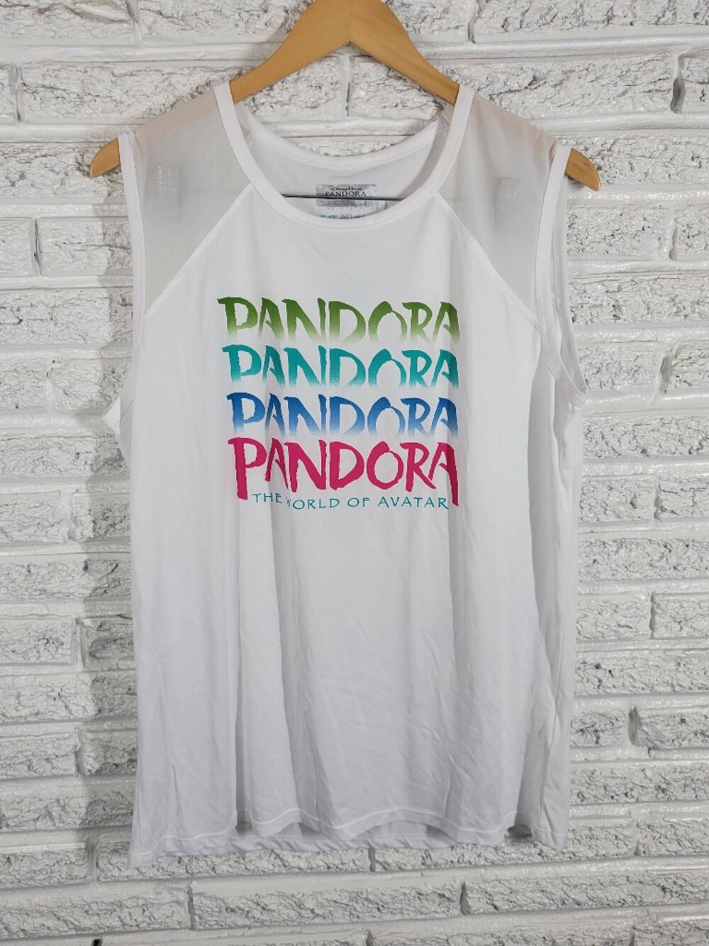 Disney Parks Avatar Pandora Tee 3XL Opening Day May 27 2017 White Shirt NOV125E